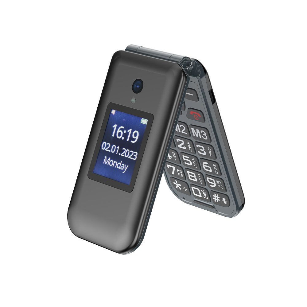 Factory Cheap Price Original Unlocked GSM Classic SOS Flip Simple Feature Cellphone
